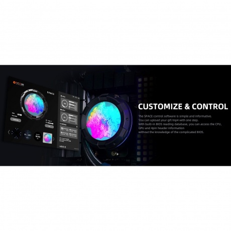 Система водяного охлаждения ID-Cooling SL360 XE черный - фото 10