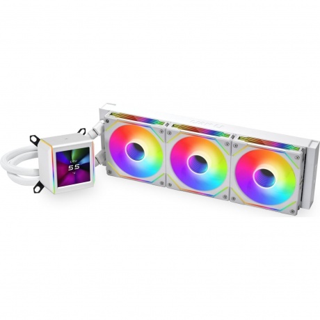 

Система водяного охлаждения Lian-Li Galahad II LCD 360 (G89.GA2ALCD36INW.00) белый