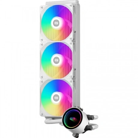 Система водяного охлаждения PcCooler DA360 (DA360-WHAWXX-GL) бел...