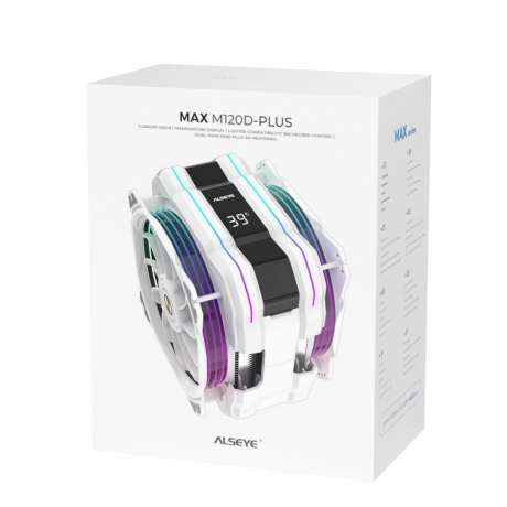 Кулер для процессора Alseye M120D-W-Plus - фото 3