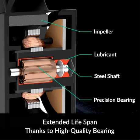 Вентилятор для процессора Arctic Cooling Black (ACFRE00123A) - фото 10