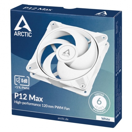 Вентилятор Arctic Cooling P12 Max White (ACFAN00293A) - фото 5