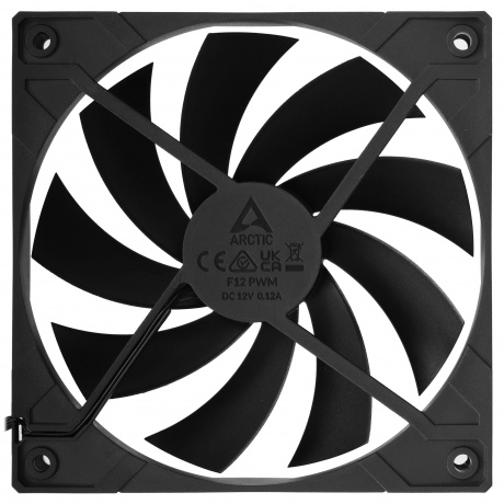 Вентилятор Arctic F12 PWM Black (ACFAN00145A) - фото 4