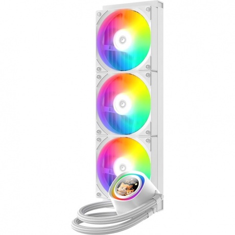 Вентилятор Cooler ID-Cooling FX360 LCD White - фото 2