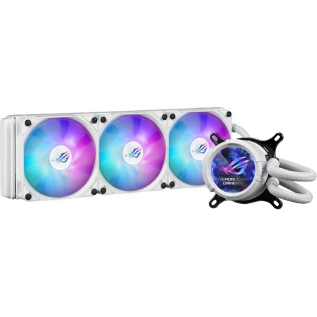

Система водяного охлаждения Asus ROG STRIX LC III 360 ARGB LCD WHT (90RC00W2-M0UAY0)