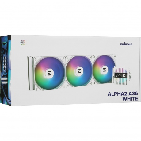 Система водяного охлаждения Zalman ARGB (ALPHA2 A36 White) white - фото 11