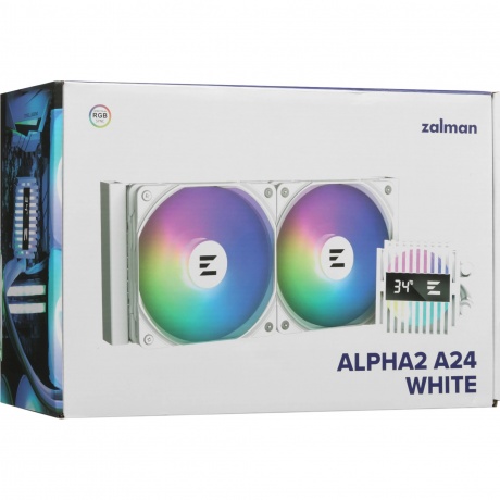 Система водяного охлаждения Zalman ALPHA2 A24 White - фото 11