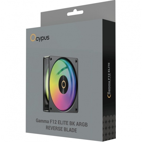 Вентилятор Ocypus Gamma F12 Elite BK ARGB - фото 11
