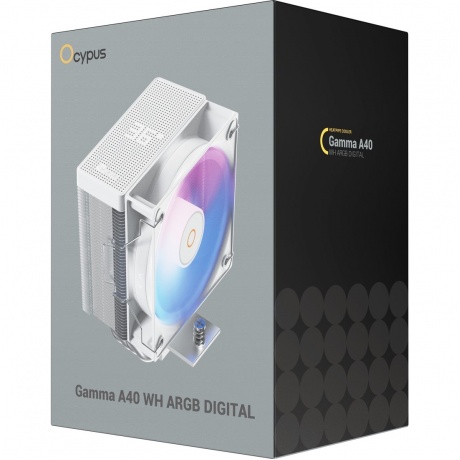 Вентилятор Ocypus Gamma A40 WH ARGB Digital - фото 8