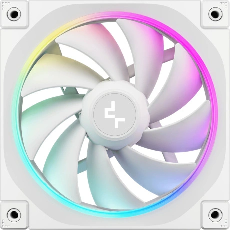 Вентилятор Deepcool FL12 Wh ARGB 120х120x25 белый 4-pin (R-FL12-...