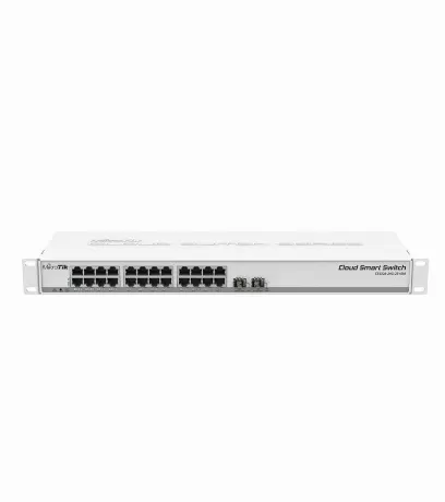 Коммутатор MikroTik CSS326-24G-2S+RM