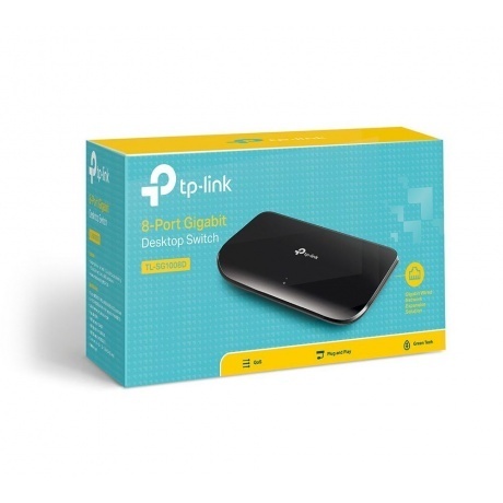 Коммутатор TP-Link TL-SG1008D - фото 6