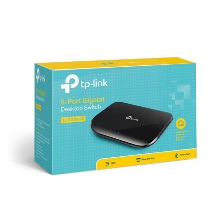 Коммутатор TP-Link TL-SG1005D - фото 7