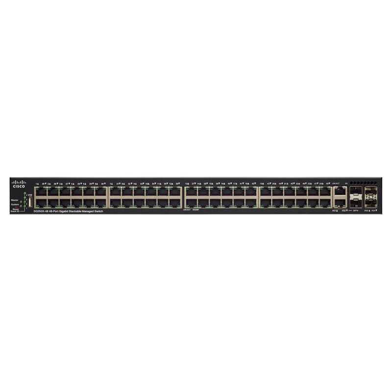 Коммутатор Cisco SG350X-48MP-K9-EU - фото 1