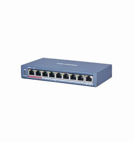 Коммутатор Hikvision 9 RJ45 100M PoE DS-3E0109P-E(C)