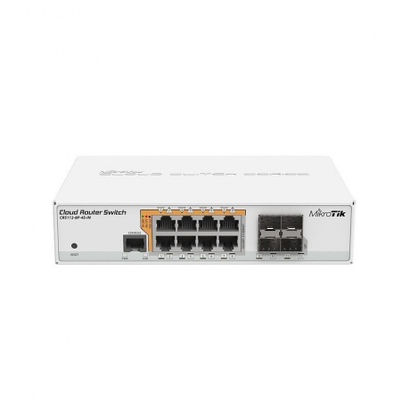 Коммутатор MikroTik Cloud Router Switch CRS112-8P-4S-IN - фото 1