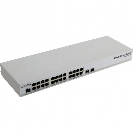 Коммутатор MikroTik Cloud Router Switch CRS326-24G-2S+RM - фото 2