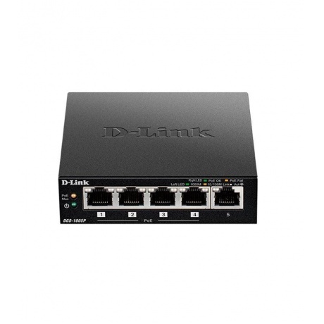 Коммутатор D-Link DGS-1005P - фото 3