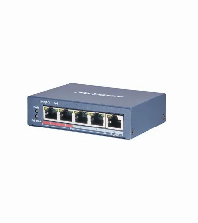 Коммутатор HikVision DS-3E0105P-E(B)