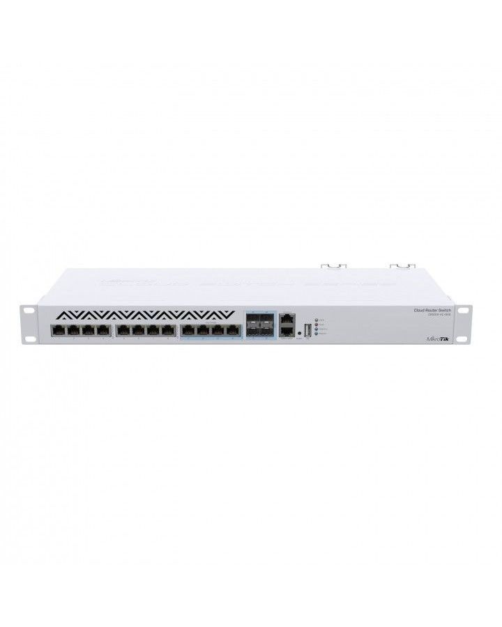 Коммутатор MikroTik CRS312-4C+8XG-RM коммутатор mikrotik cloud router switch crs328 4c 20s 4s rm