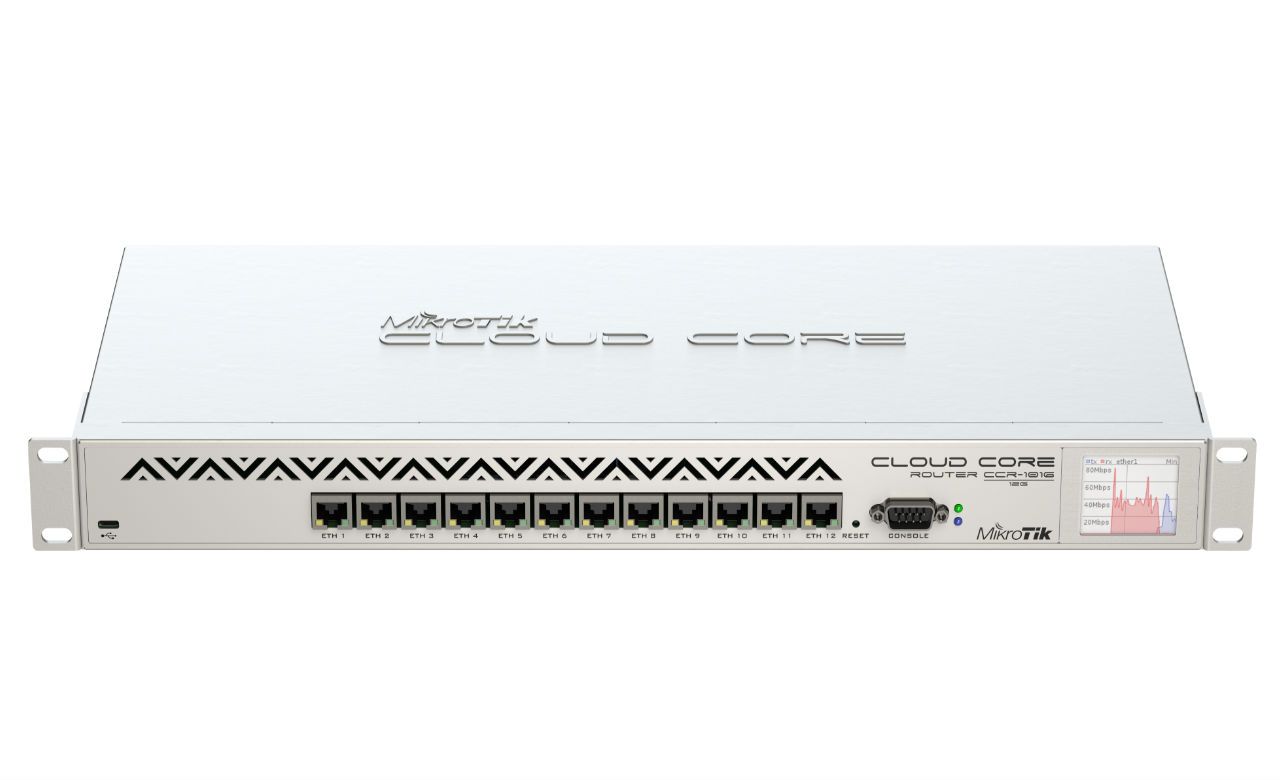 

Маршрутизатор MikroTik CCR1016-12G