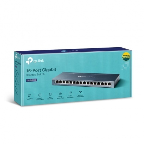 Коммутатор TP-Link TL-SG116 - фото 4