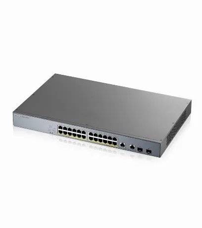 L2 коммутатор PoE+ для IP-видеокамер ZYXEL GS1350-26HP [GS1350-2...