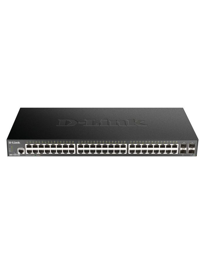 Коммутатор D-Link DGS-1250-52X/A1A коммутатор d link dgs 1210 20 c1a f1a настраиваемый коммутатор websmart с 16 портами 10 100 1000base t и 4 портами 1000base x sfp