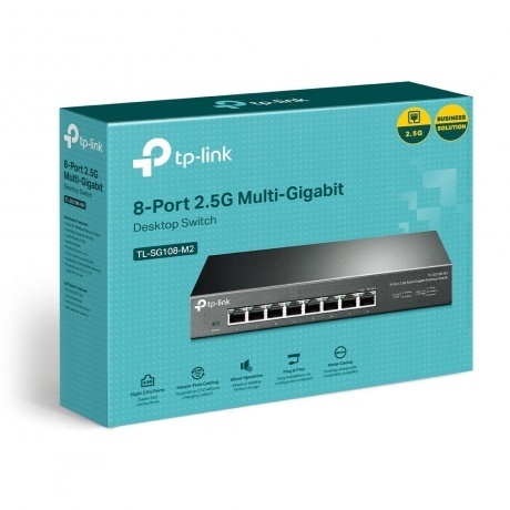 Коммутатор TP-Link TL-SG108-M2 - фото 4