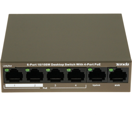 Коммутатор Tenda TEF1106P-4-63W - фото 3
