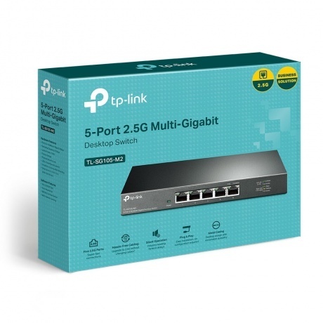 Коммутатор TP-Link TL-SG105-M2 - фото 4