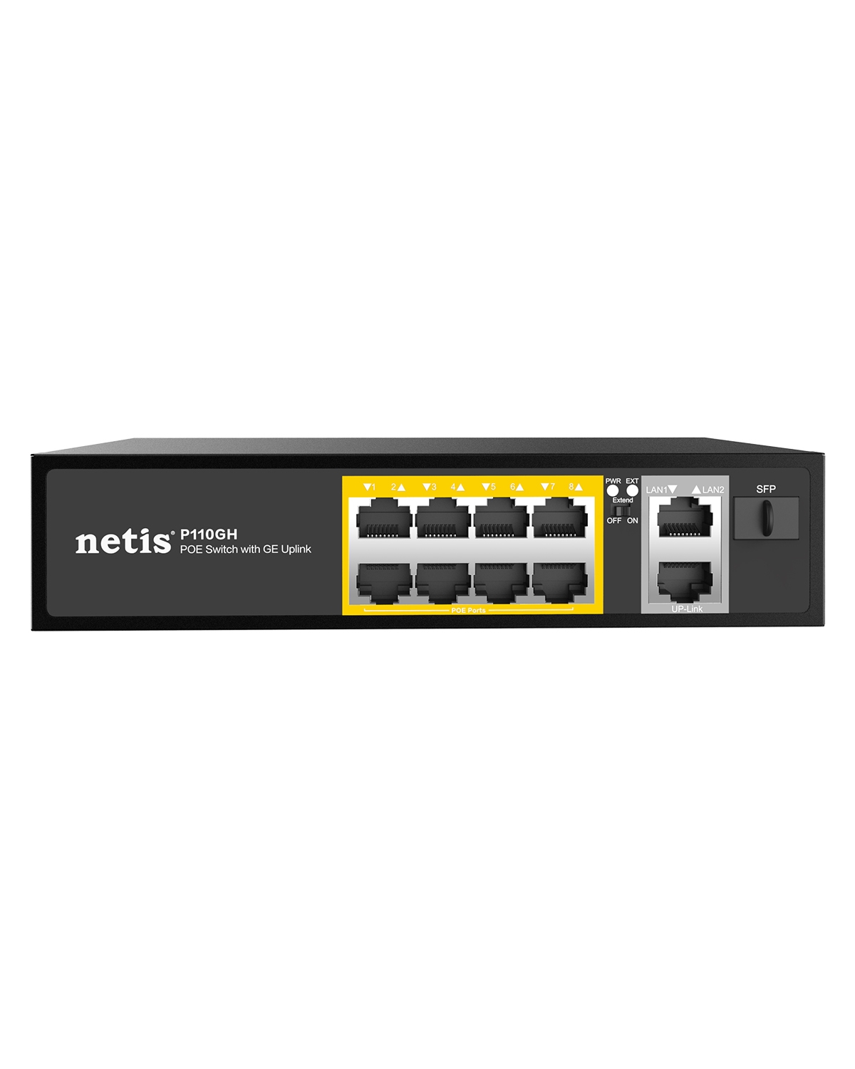 Коммутатор Netis P110GH cctv кабель сплиттер poe две камеры используют одну сеть rj45 подключение poe адаптер для ip камеры