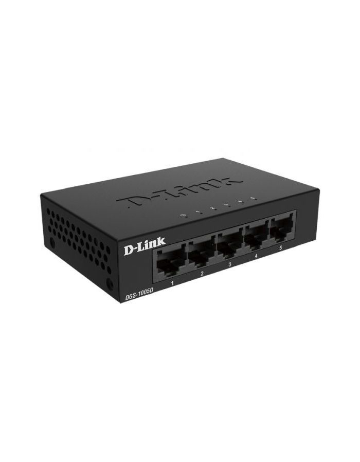 Коммутатор D-Link DGS-1005D/J2A/E коммутатор d link des 1005d неуправляемый коммутатор с 5 портами 10 100base tx