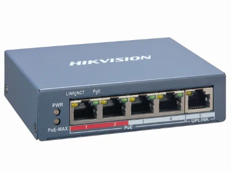 Коммутатор HikVision DS-3E1105P-EI