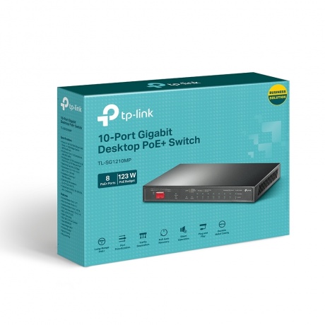 Коммутатор TP-Link TL-SG1210MP - фото 4