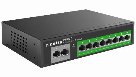 Коммутатор Netis 8POE+2XGE P110GC