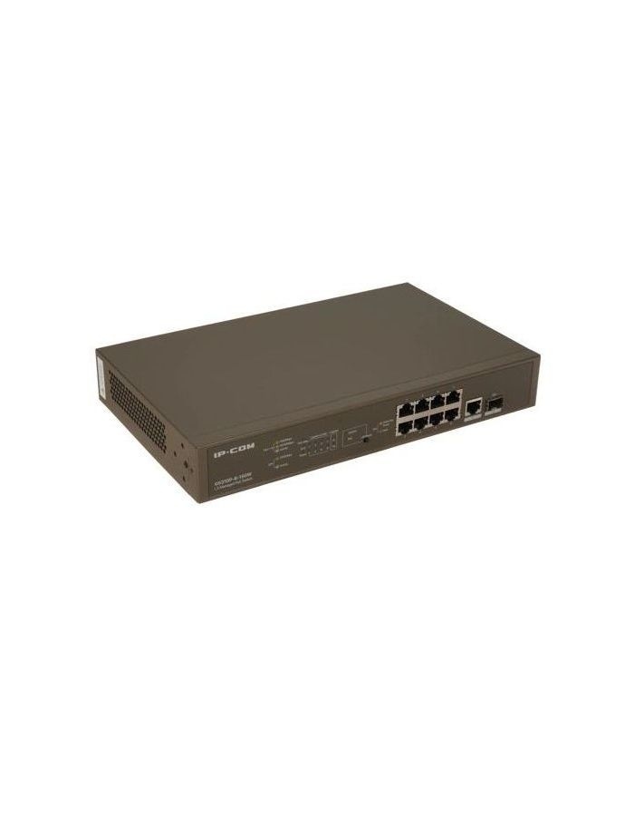 Коммутатор Tenda G5310P-8-150W IP-COM коммутатор неуправляемый trassir tr ns15122s 300 8poe промышленный с 8 poe портами 10 100 1000 мбит с base t poe port 2 sfp порта стандарты poe ee