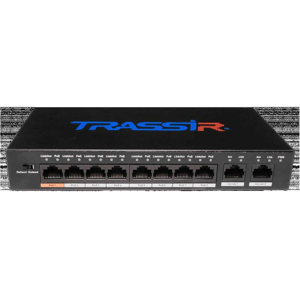 

Коммутатор Trassir TR-NS1010-96-8PoE