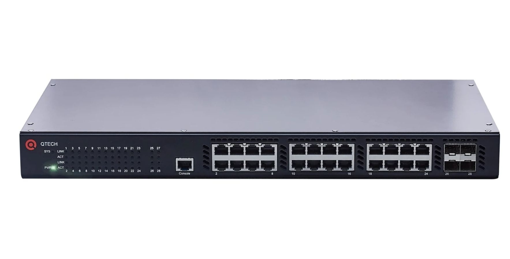 Коммутатор QTech QSW-3310-28TX-POE-AC - фото 2