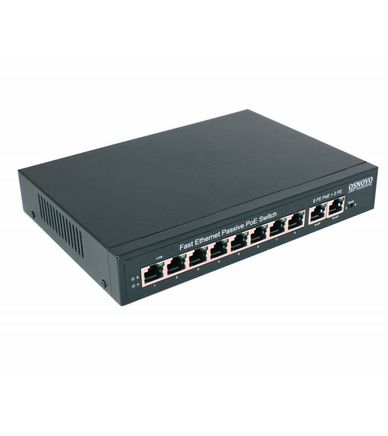 Коммутатор Osnovo SW-21000/A(120W) коммутатор poe nst ns sw 8g2g p gigabit ethernet на 8 rj45 2 sfp порта порты 8 х ge 10 100 1000 base t с поддержкой poe ieee 802 3af at 2 x g