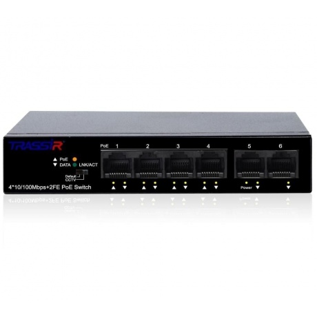 Коммутатор Trassir TR-NS1106-60-4POE