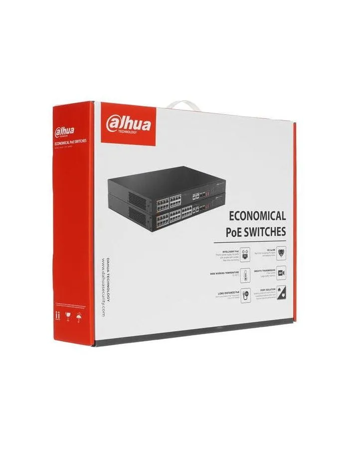 Коммутатор DAHUA DH-PFS3218-16ET-135 - фото 8