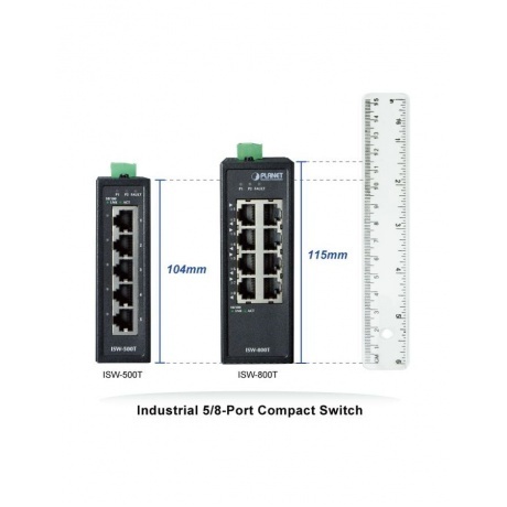 Коммутатор Planet ISW-800T - фото 4