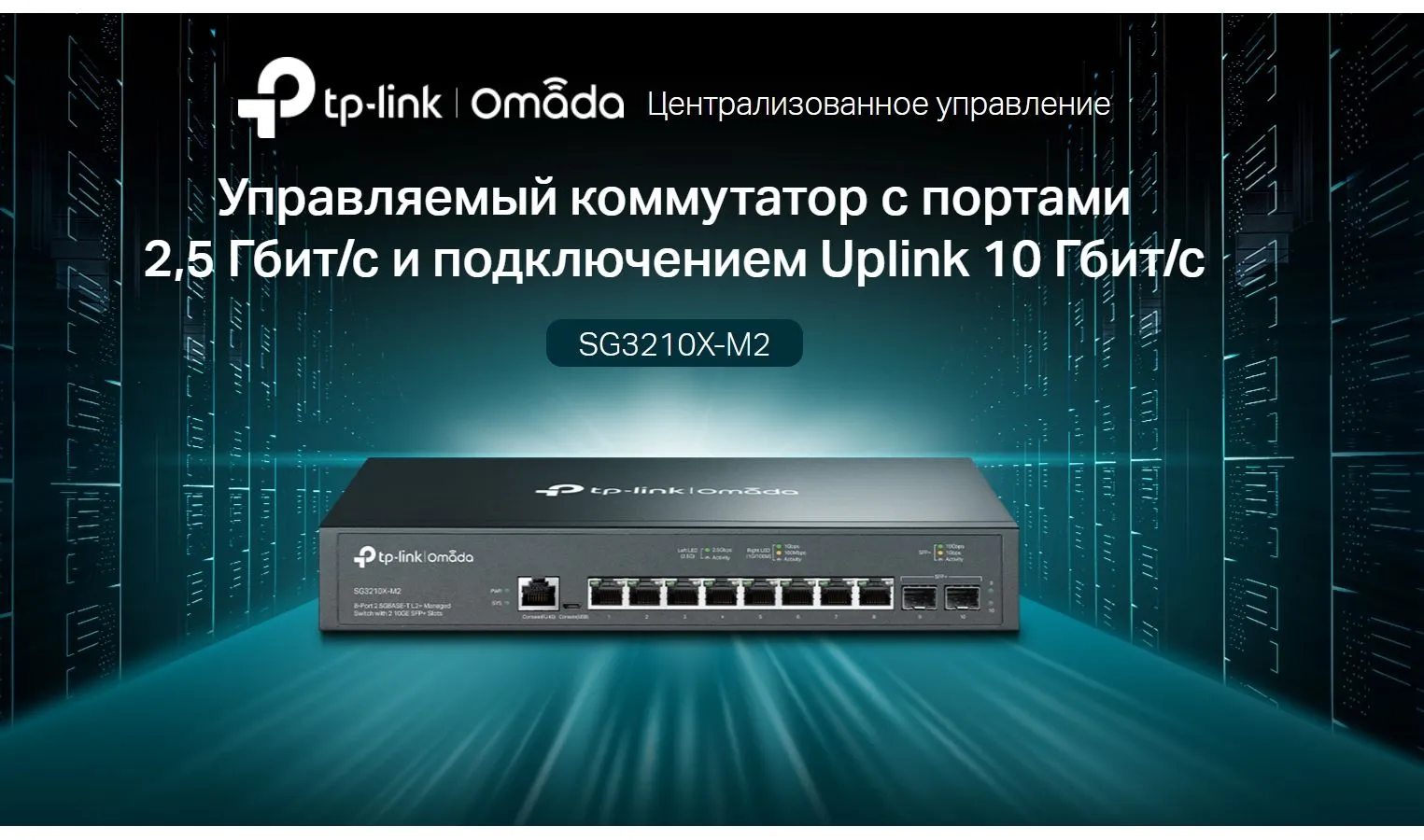 Коммутатор TP-Link Omada (SG3210X-M2) - фото 2