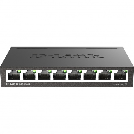 Коммутатор D-Link DGS-1008D/R1A - фото 7