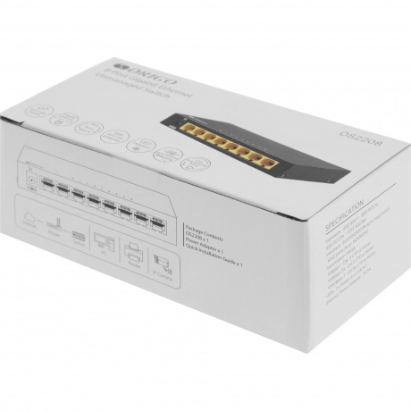 Коммутатор ORIGO OS2208/A1A - фото 6