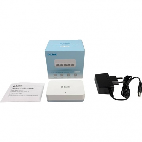 Коммутатор D-Link DES-1005C/C2A - фото 6
