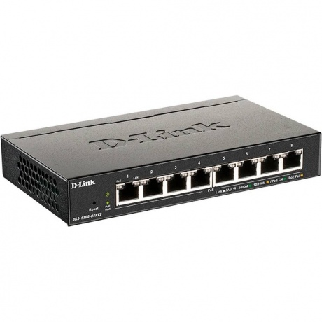 Коммутатор D-Link DGS-1100-08PV2/A4A Настраив - фото 2
