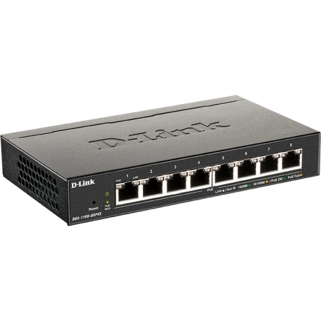 Коммутатор D-Link DGS-1100-08PV2/A4A Настраив - фото 4