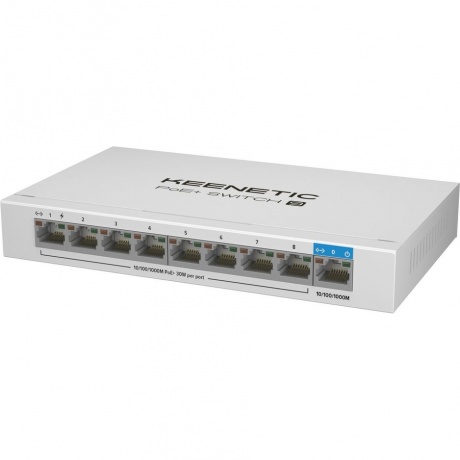 Коммутатор Keenetic POE+ SWITCH 9 (KN-4710) - фото 1